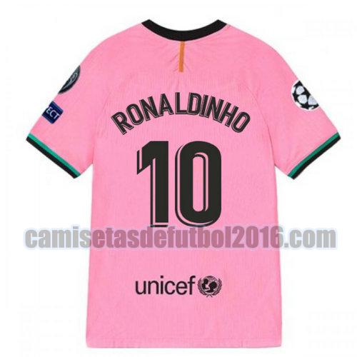camiseta tercera barcelona 2020-2021 ronaldinho 10