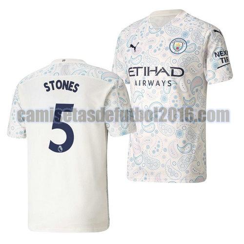 camiseta tercera manchester city 2020-2021 john stones 5