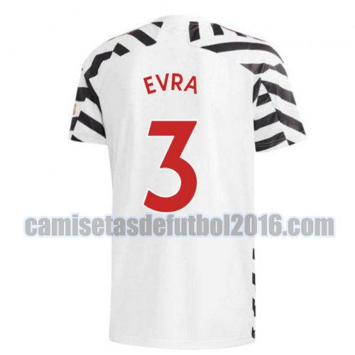 camiseta tercera manchester united 2020-2021 evra 3