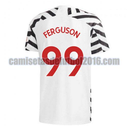camiseta tercera manchester united 2020-2021 ferguson 99
