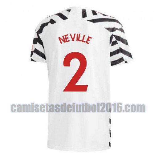 camiseta tercera manchester united 2020-2021 neville 2