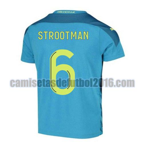 camiseta tercera marsella 2020-2021 strootman 6