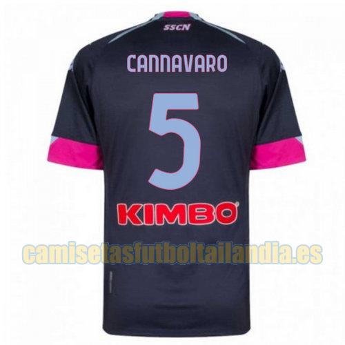camiseta tercera napoli 2020-2021 cannavaro 5