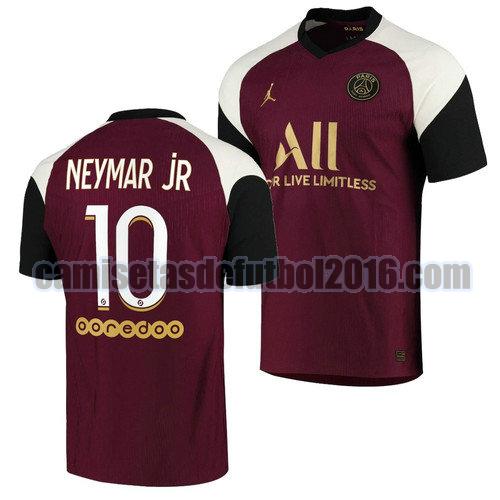 camiseta tercera paris saint germain 2020-2021 neymar jr 10