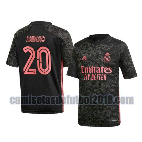camiseta tercera real madrid 2020-2021 marco asensio 20