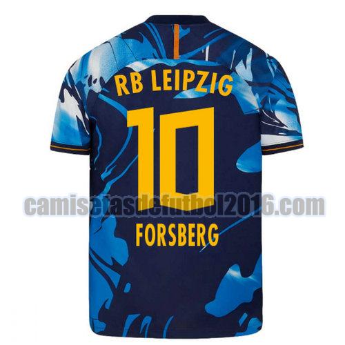 camiseta tercera red bull leipzig 2020-2021 forsberg 10