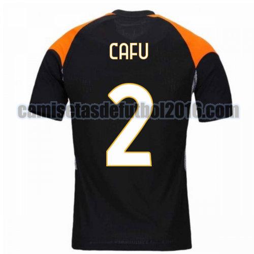 camiseta tercera roma 2020-2021 cafu 2