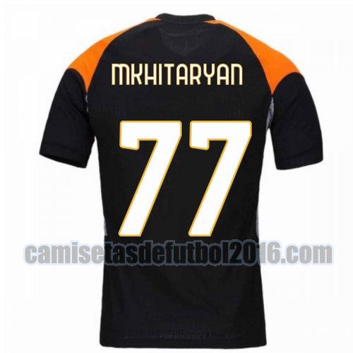 camiseta tercera roma 2020-2021 mkhitaryan 77