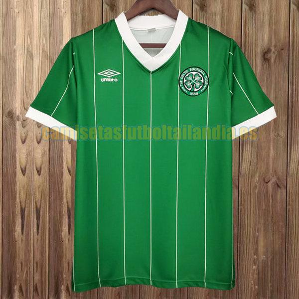 camiseta tercera celtic 1982-1983 verde