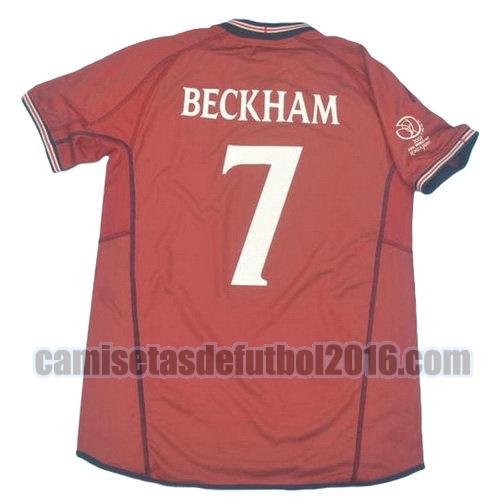 camiseta tercera equipacion inglaterra 2002 beckham 7