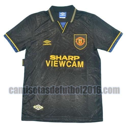 camiseta tercera equipacion manchester united 1992-1994