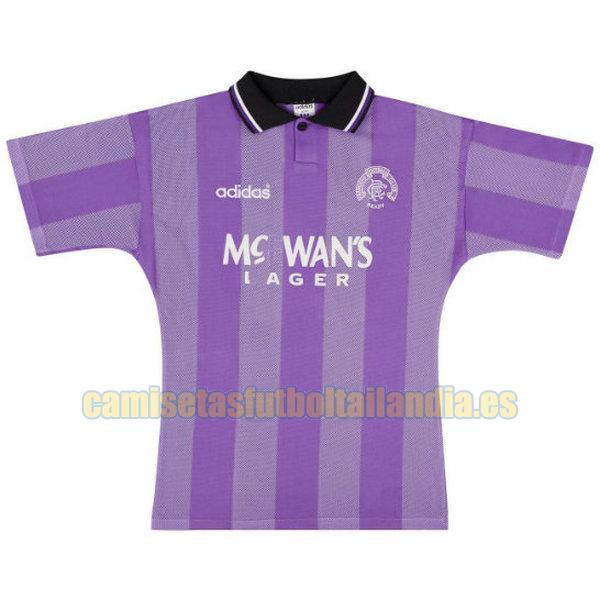 camiseta tercera glasgow rangers 1994-1995 purpura