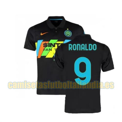camiseta tercera inter milan 2021-2022 ronaldo 9