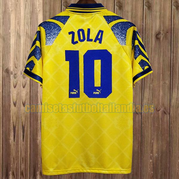 camiseta tercera parma 1995-1997 amarillo zola 10