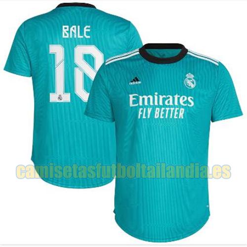 camiseta tercera real madrid 2021-2022 bale 18