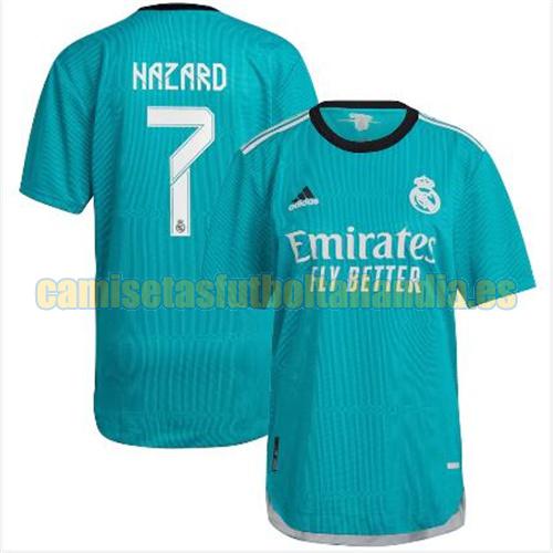 camiseta tercera real madrid 2021-2022 hazard 7