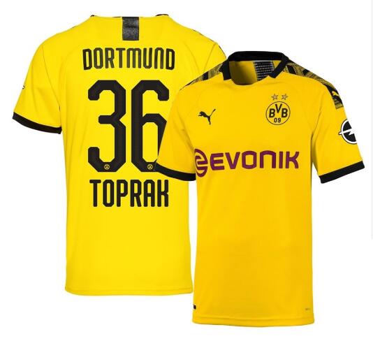 camiseta toprak Dortmund primera equipacion 2020