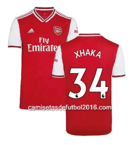 camiseta xhaka primera equipacion Arsenal 2020