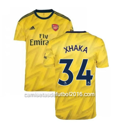 camiseta xhaka segunda equipacion Arsenal 2020