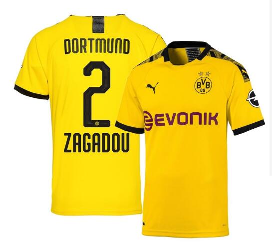 camiseta zagadou Dortmund primera equipacion 2020