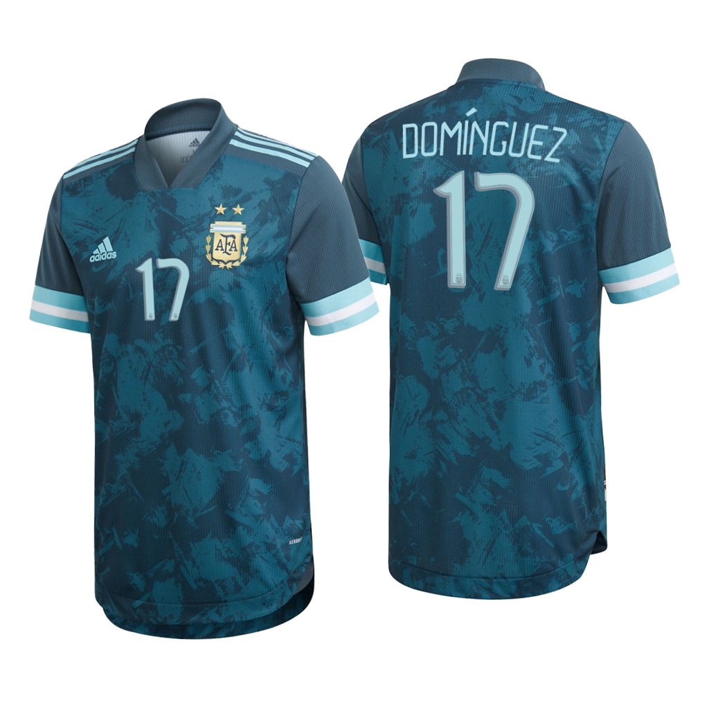camisetas nicolás domínguez argentina 2021 segunda equipacion