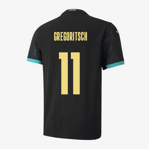camisetas Gregoritsch 11 Austria 2020-2021 segunda equipacion
