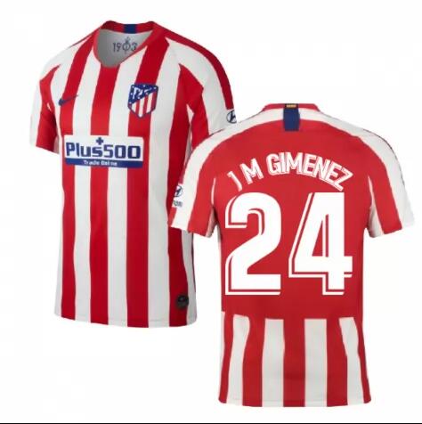 camiseta Jose Gimenez Atlético de Madrid 2020 primera equipacion