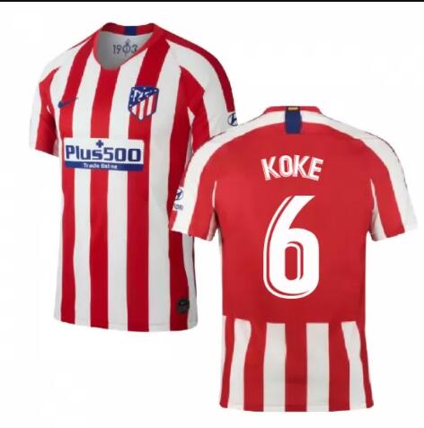 camiseta Koke Atlético de Madrid 2020 primera equipacion