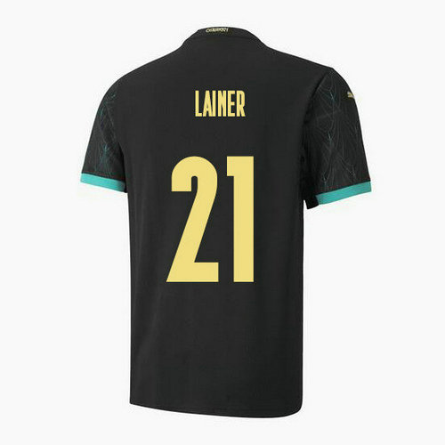 camisetas Lainer 21 Austria 2020-2021 segunda equipacion
