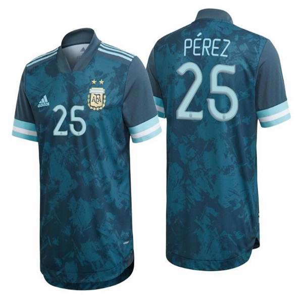 camisetas Pérez argentina 2021 segunda equipacion