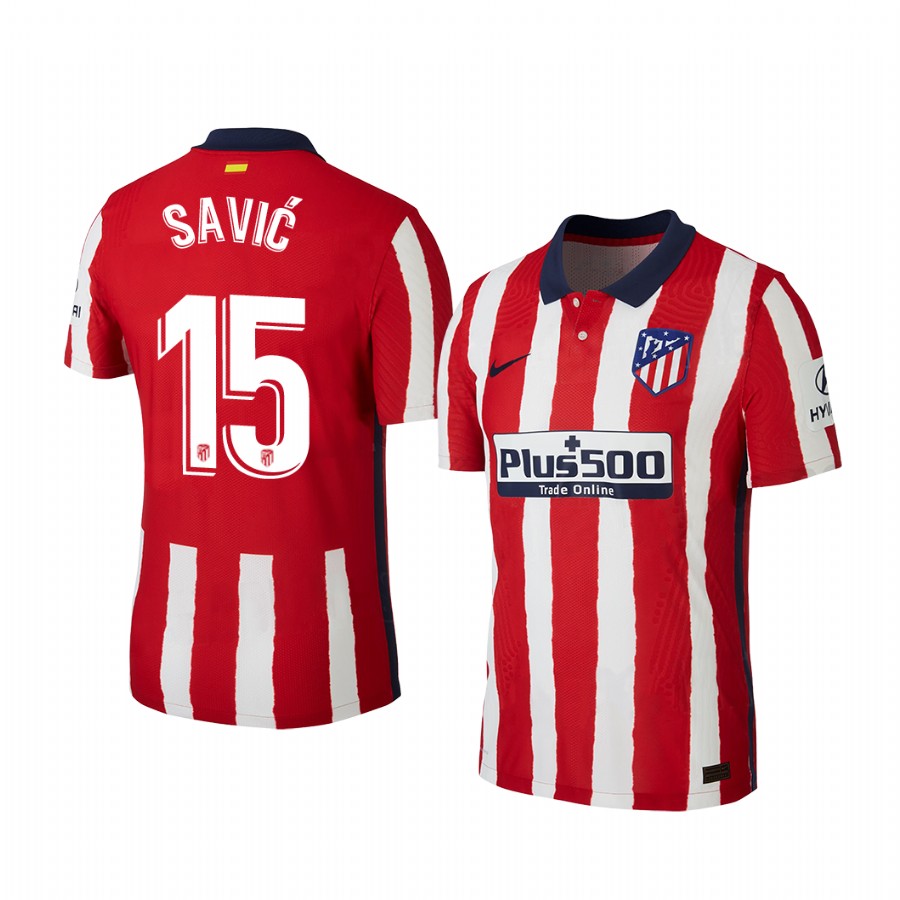 camiseta Stefan Savic Atlético de Madrid 2021 primera equipacion