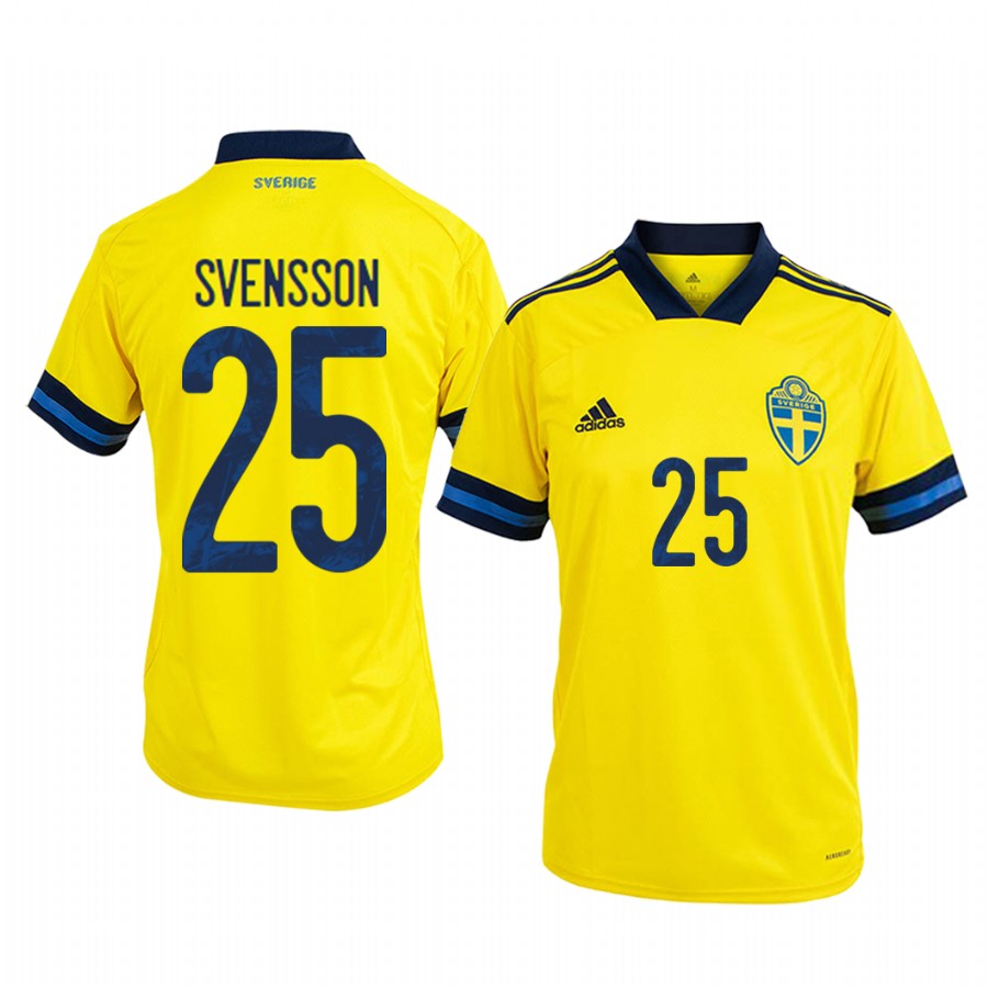 camiseta gustav svensson primera equipacion de Suecia 2020