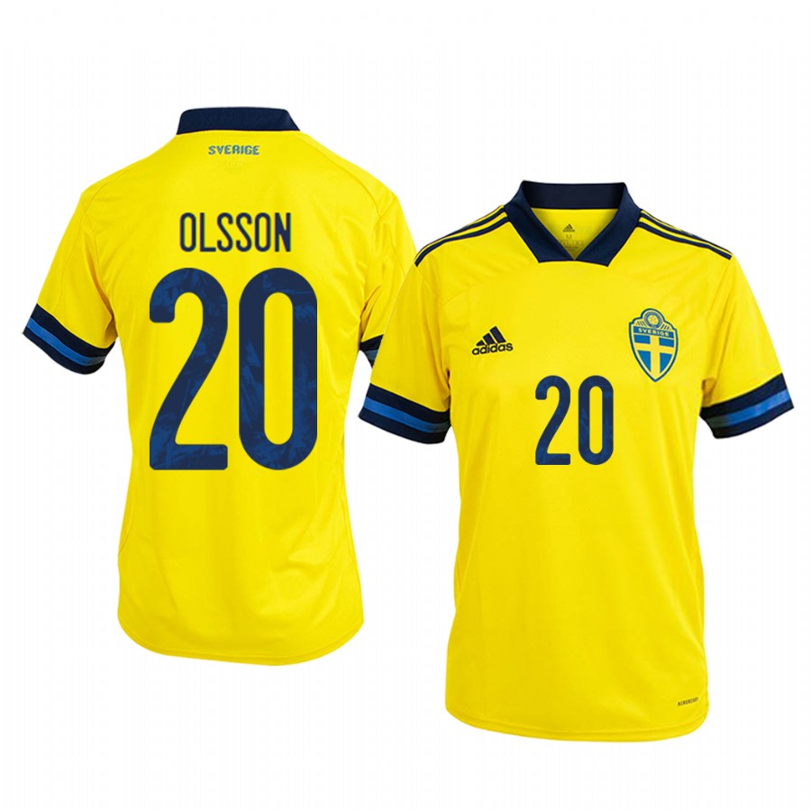 camiseta kristoffer olsson primera equipacion de Suecia 2020