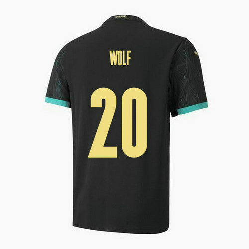 camisetas Wolf 20 Austria 2020-2021 segunda equipacion