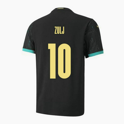 camisetas Zulj 10 Austria 2020-2021 segunda equipacion