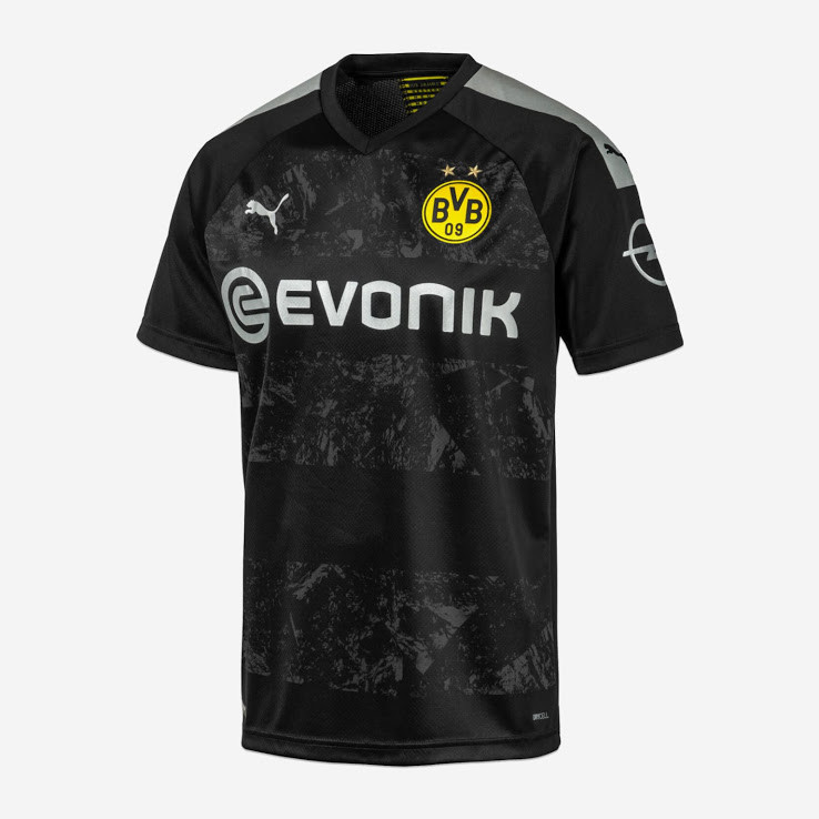camiseta segunda equipacion del Dortmund 2019-2020