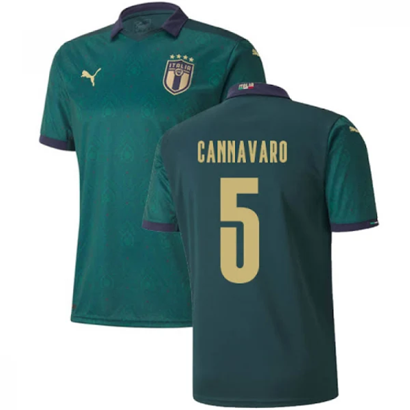 camiseta tercera equipacion Cannavaro Italia 2020