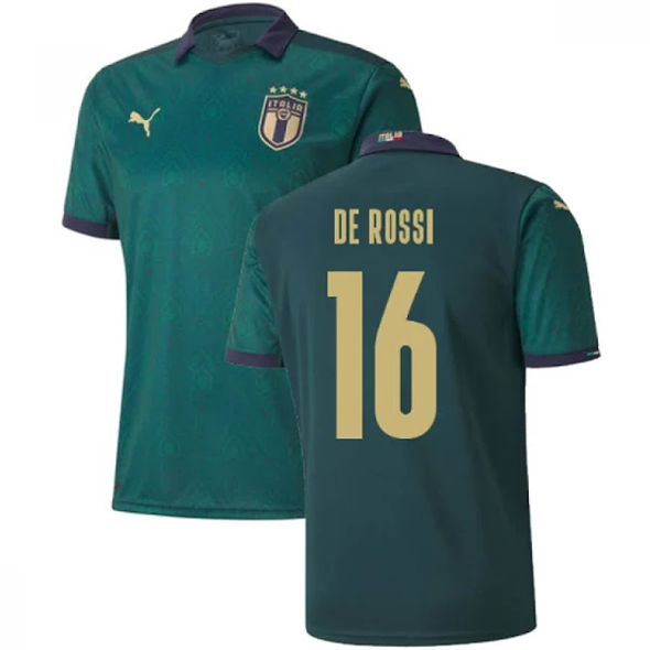camiseta tercera equipacion De Rossi Italia 2020