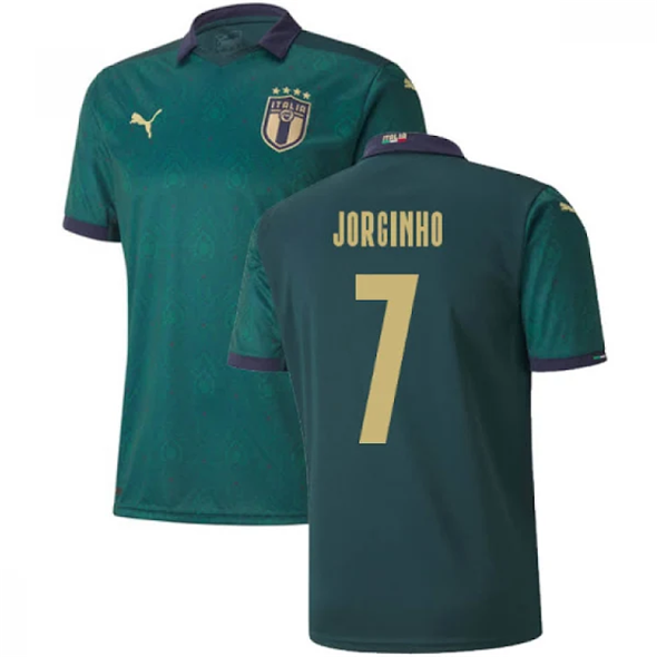 camiseta tercera equipacion Jorginho Italia 2020