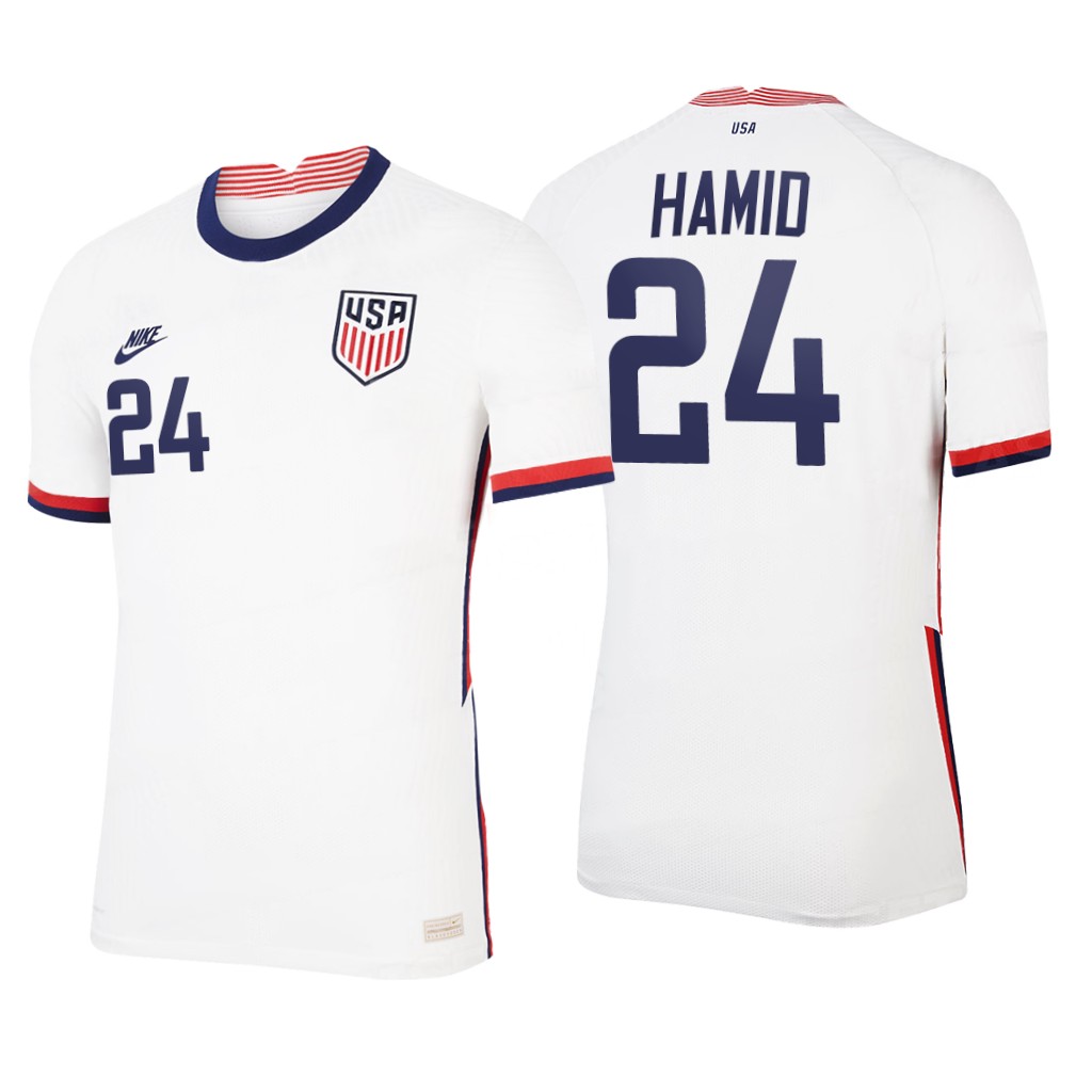 camiseta futbol Estados Unidos bill hamid 2020-2021 primera equipacion