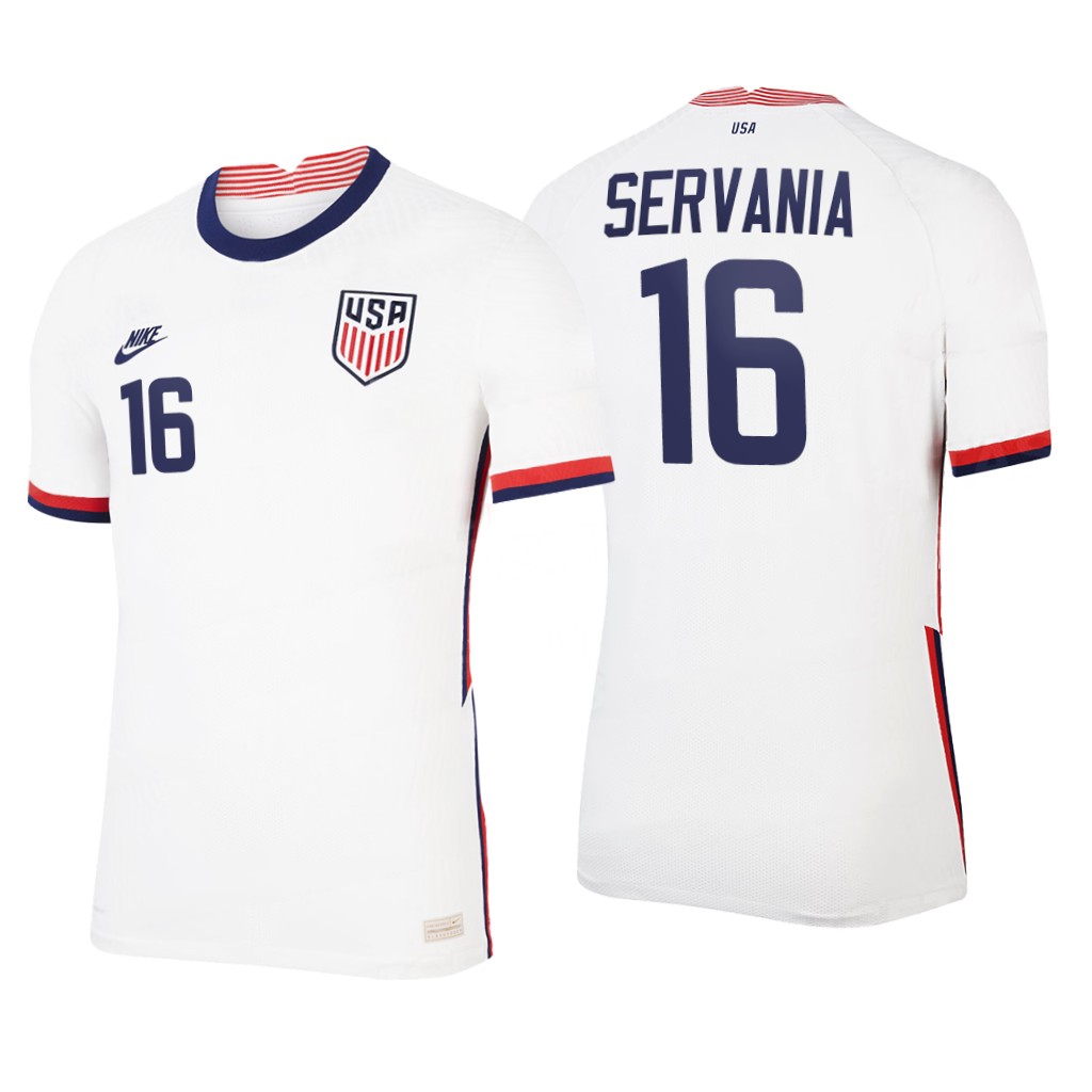 camiseta futbol Estados Unidos brandon servania 2020-2021 primera equipacion