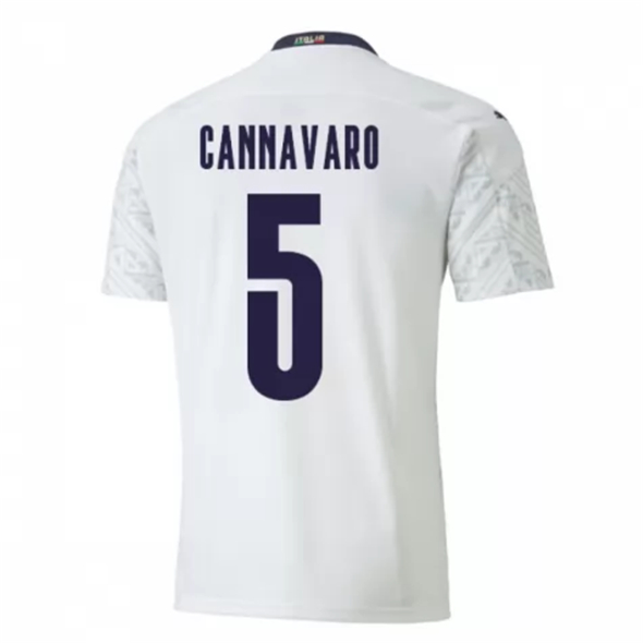 camiseta segunda equipacion cannavaro Italia 2020