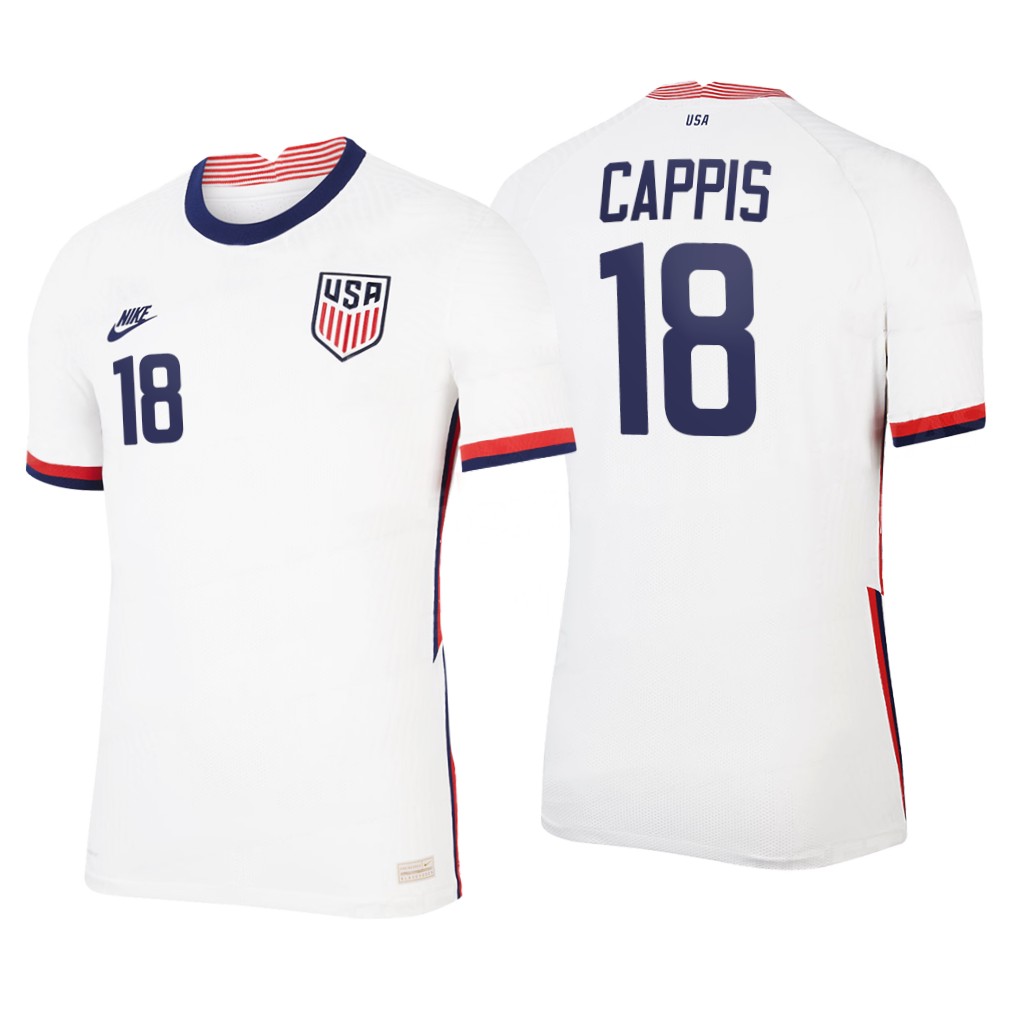 camiseta futbol Estados Unidos christian cappis 2020-2021 primera equipacion