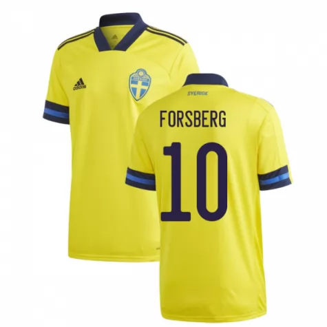 camiseta forsberg primera equipacion de Suecia 2020