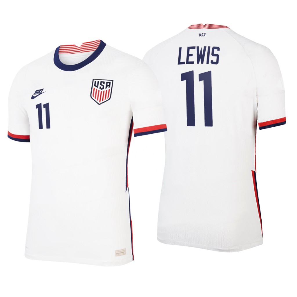 camiseta futbol Estados Unidos jonathan lewisa 2020-2021 primera equipacion