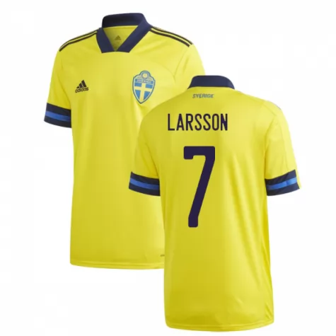 camiseta larsson primera equipacion de Suecia 2020