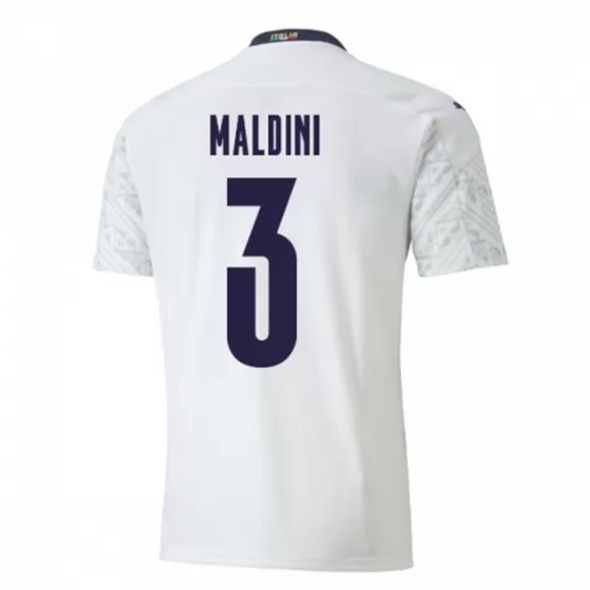 camiseta segunda equipacion del maldini Italia 2020