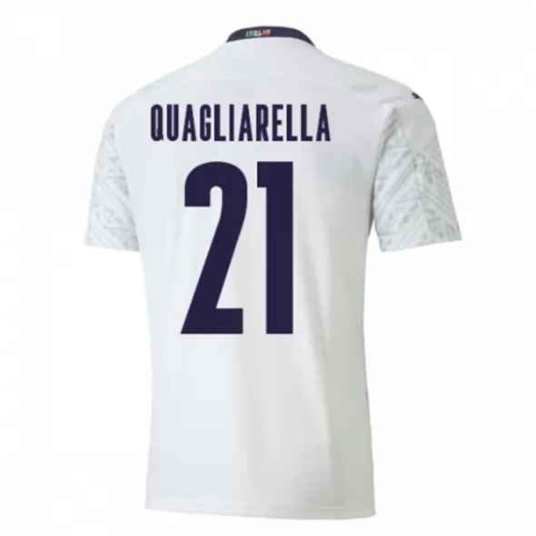 camiseta segunda equipacion quagliarella Italia 2020