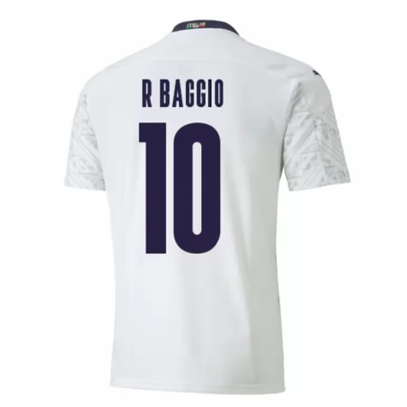 camiseta segunda equipacion r baggio Italia 2020
