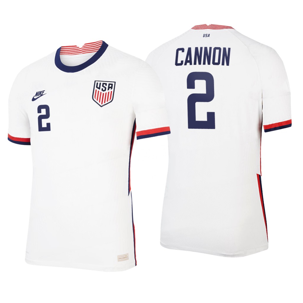 camiseta futbol Estados Unidos reggie cannon 2020-2021 primera equipacion